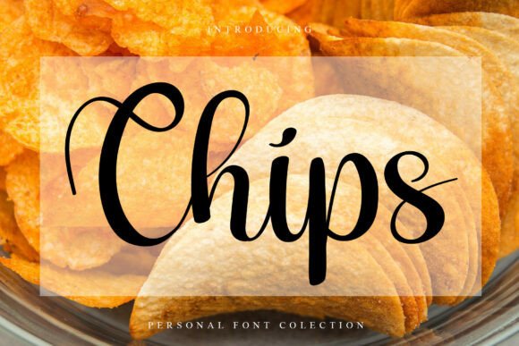 Chips: The Creative Font for Elegant, Handmade Designs