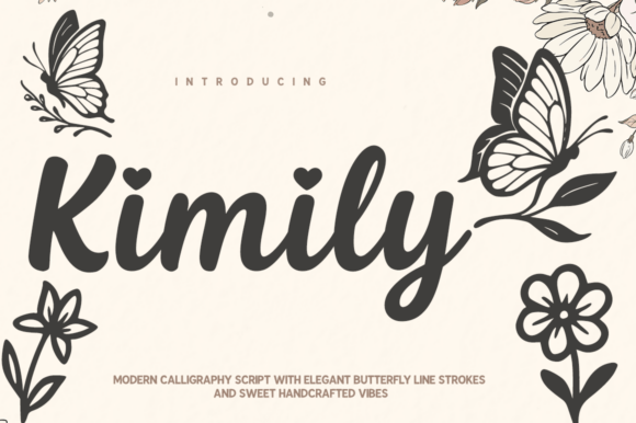 Kimily: The Signature Calligraphy Font Redefining Modern Elegance