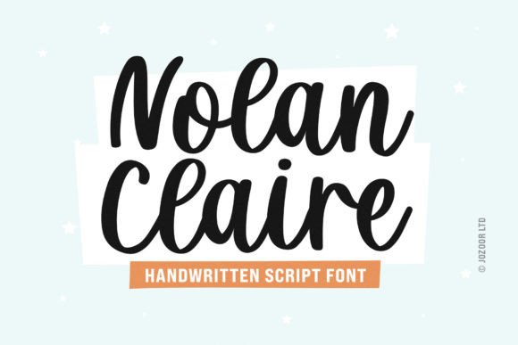 Nolan Claire: The Fresh & Flowing Handwritten Font