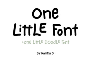 One Little: A Typeface with Big Personality