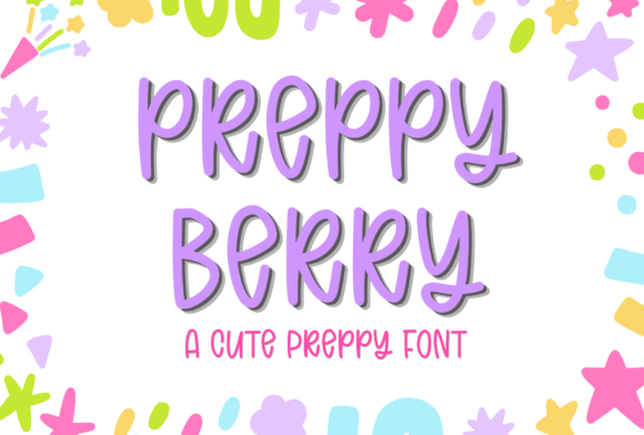 Preppy Berry: The Handwritten Font for a Cheerful Brand Identity