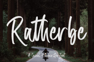 Ratherbe: A Modern Brush Font for Distinctive Branding