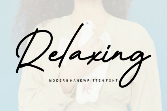 Relaxing Font: Elegance in Every Stroke