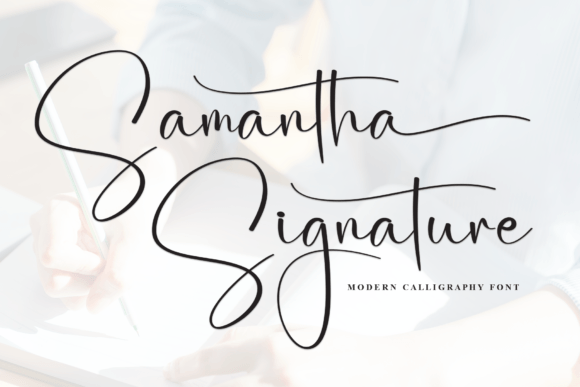 Samantha Signature: The Elegant Handwriting Font for Personal Branding