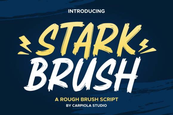 Stark Brush: The Street Art Typeface for Bold Branding