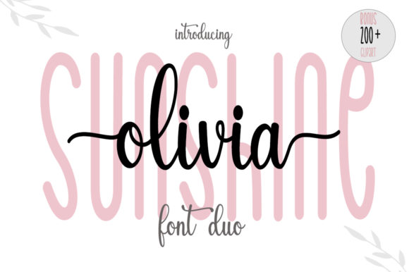 Sunshine Olivia: A Font That Dances With Creativity