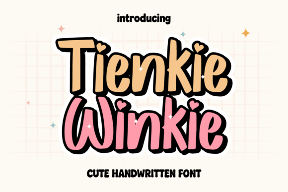 Tienkie Winkie: A Font That Captures Pure Whimsy