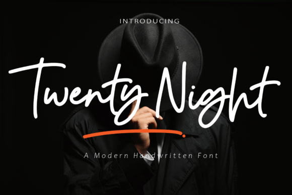 Twenty Night: The Modern Handwriting Font for Bold Brands