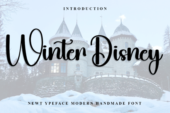Winter Disney: A Creative Font for Magical Projects